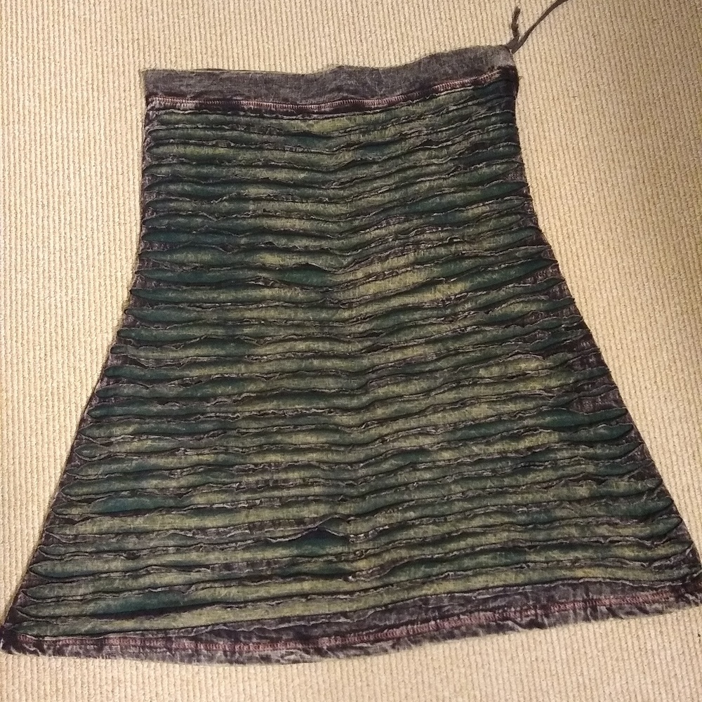 Beautiful boho lagenlook skirt